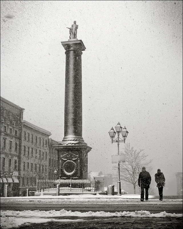 Montreal - Vieux Montreal - Colonne Nelson
