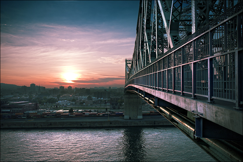 Depuis le pont Jacques-Cartier #5